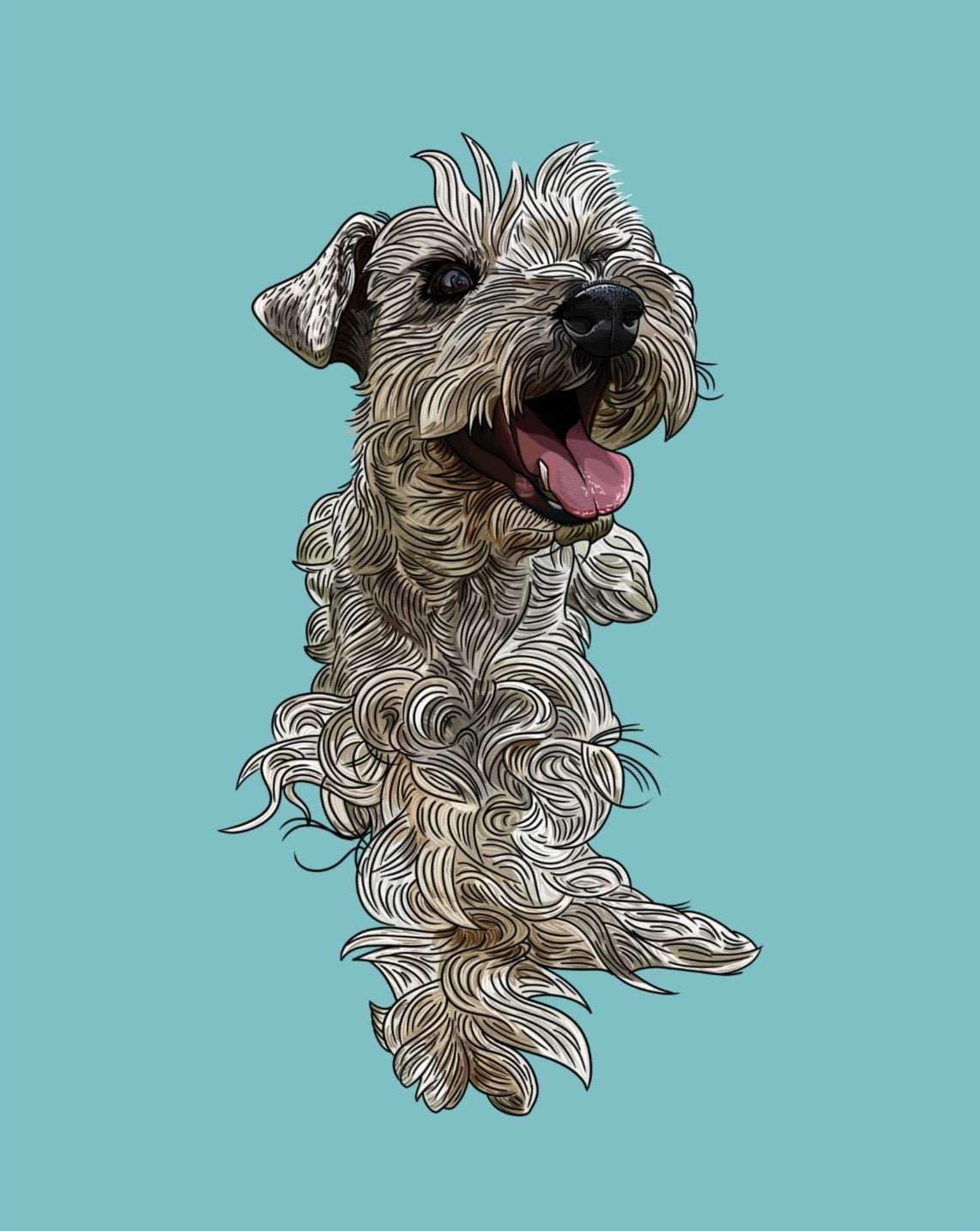 Ilustración detallada