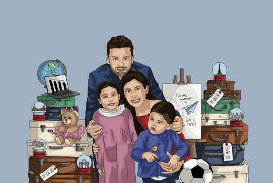 Ilustración collage